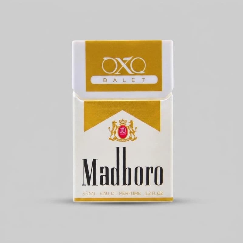 عطر جیبی اکس بالت مدل madboro gold classic حجم 35 میل