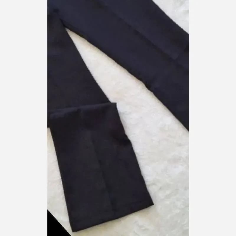 شلوار دمپا گشاد مازراتی مشکی سایز 46 تا 52 قد 102 — تصویر ۷