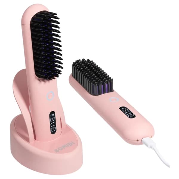 برس حرارتی شیائومی Xiaomi BOMIDI Cordless Hair Straightener HB3 با پایه شارژ — تصویر ۳