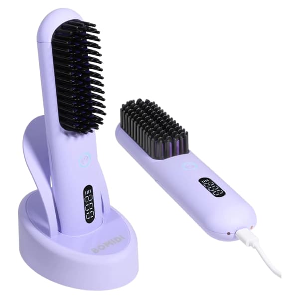برس حرارتی شیائومی Xiaomi BOMIDI Cordless Hair Straightener HB3 با پایه شارژ — تصویر ۲
