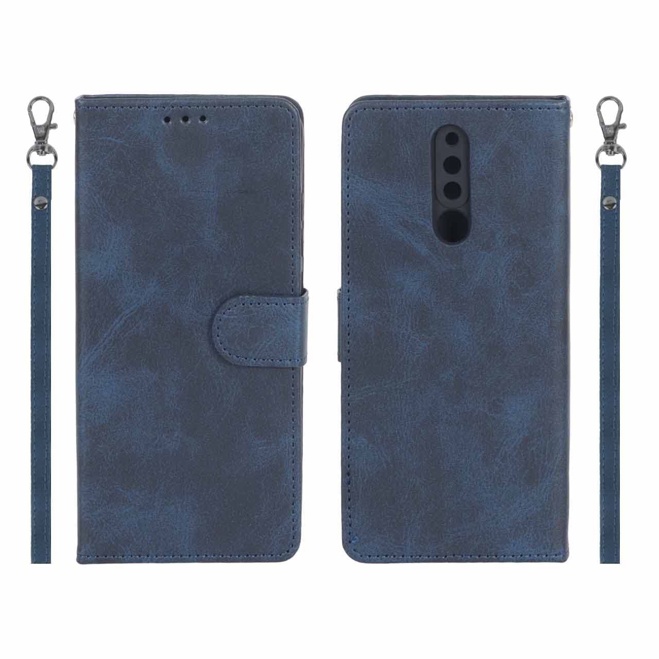 کیف موبایل مگنتی درجه یک مناسب برای MNC مدل Xiaomi Redmi 8A – سرمه ای
