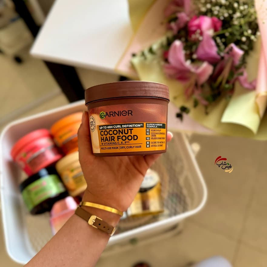 ماسک مو کاکايو و نارگیل گارنیر 400 ml
