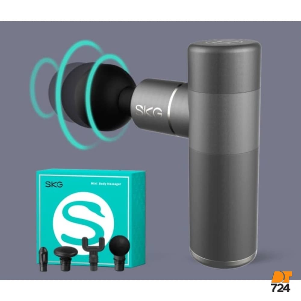 ماساژور تنفگی اس کی جی ‎SKG F3-EN massage gun‎ – مدل ‎SKG-F3‎ — تصویر ۵