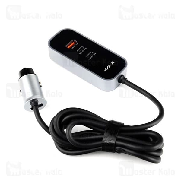 شارژر فندکی هیسکا Hiska HCC-328 توان 120 وات — تصویر ۳