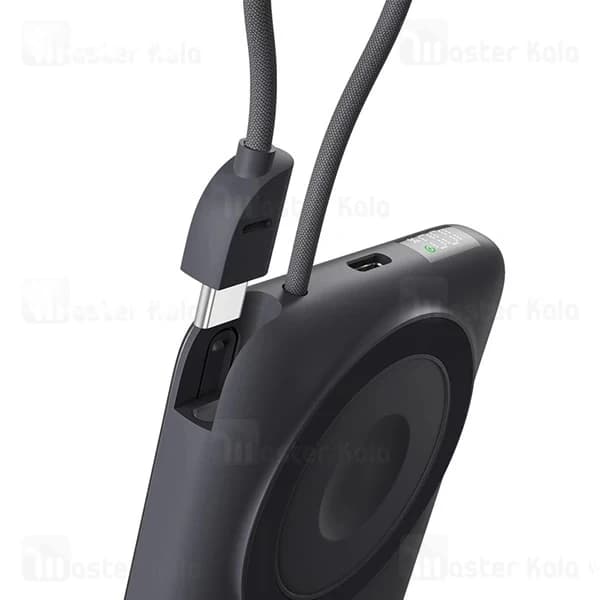 پاوربانک وایرلس 10000 مگنتی هیسکا Hiska HP-133PD توان 22.5 وات — تصویر ۴