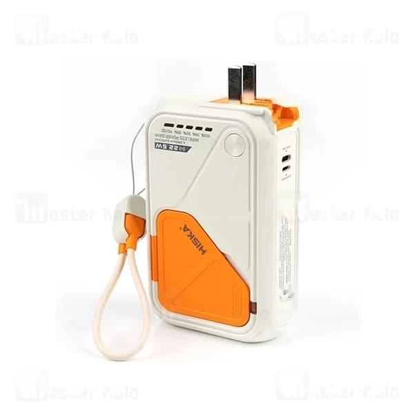 پاوربانک وایرلس 20000 هیسکا Hiska HP-223PD توان 22.5 وات — تصویر ۲