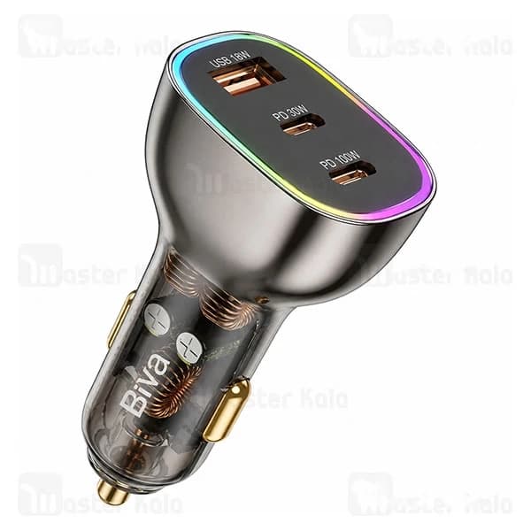 شارژر فندکی بیوا Biva CC-011 توان 130 وات — تصویر ۲
