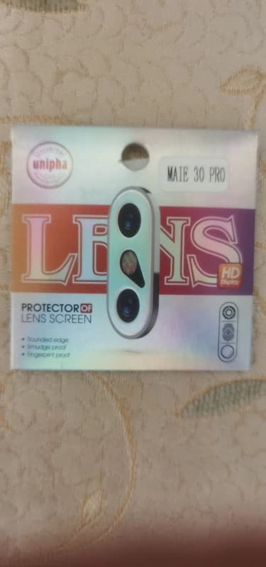 محافظ لنز دوربین شیشه ای موبایل هواوی Huawei Mate 30 Pro Lens Protector — تصویر ۶