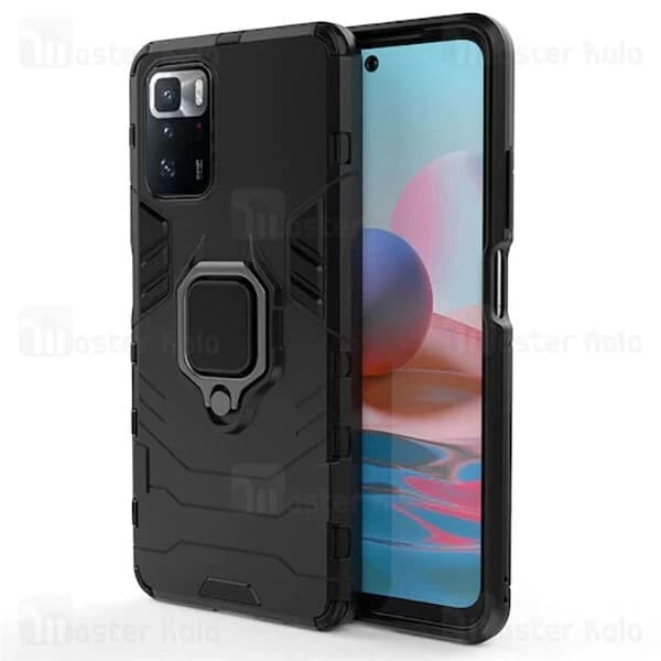 گارد ضد ضربه انگشتی شیائومی Xiaomi Redmi Note 10 Pro (China) KEYSION ShockProof Armor Ring — تصویر ۳