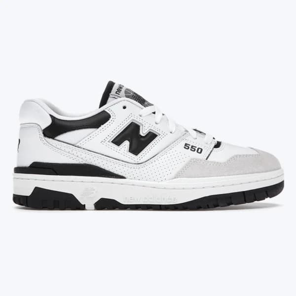 کفش نیوبالانس 550 سفید مشکی 550 New Balance 550 Sea Salt Black
