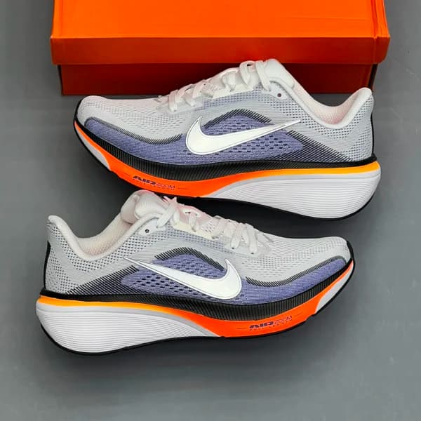 نایک ایر زوم پگاسوس خاکستری نارنجی Nike Air Zoom Pegasus 42
