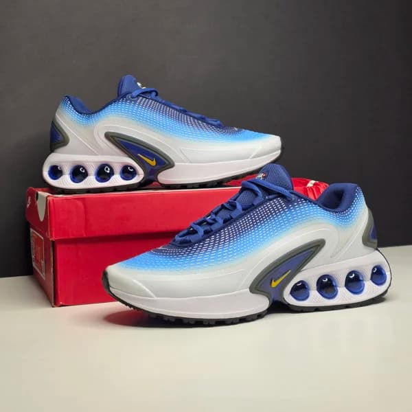 نایک ایرمکس دی ان آبی سفید خاکستری Nike Air Max Dn — تصویر ۲