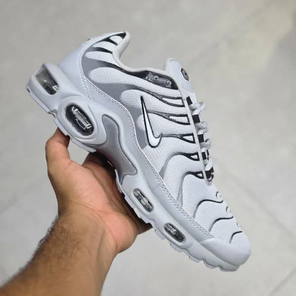 نایک تی ان ایرمکس پلاس طوسی Nike TN Air Max Plus — تصویر ۲