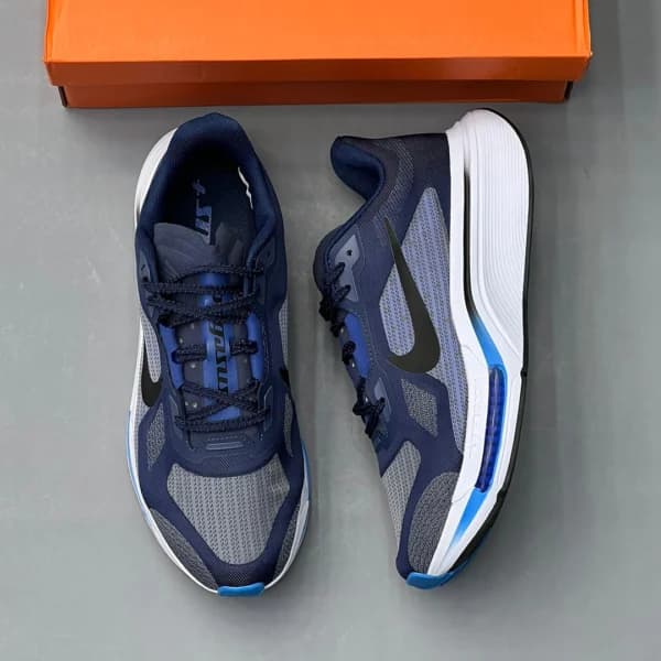 نایک پگاسوس پلاس سرمه‌ای مشکی آبی سفید Nike Pegasus Plus 2 — تصویر ۲