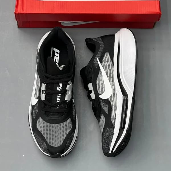 نایک پگاسوس پلاس مشکی سفید Nike Pegasus Plus 2 — تصویر ۲