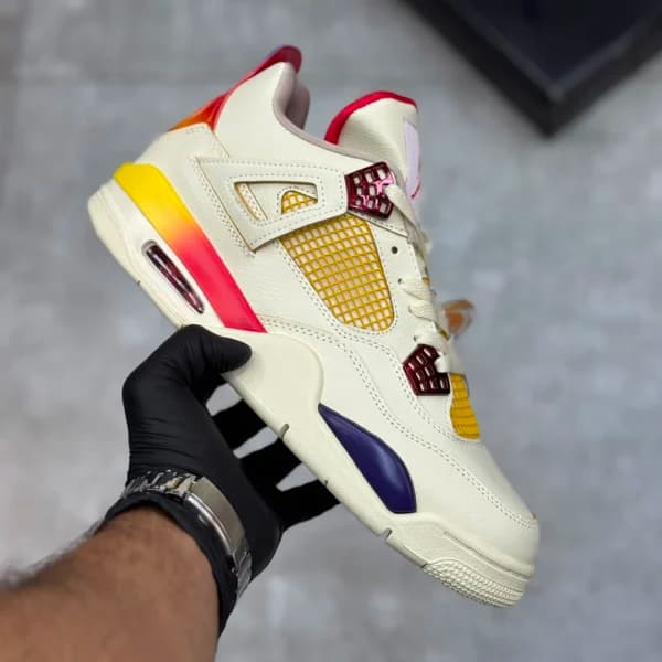 ایر جردن 4 Air Jordan 4 x J Balvin Medellín Sunset — تصویر ۲