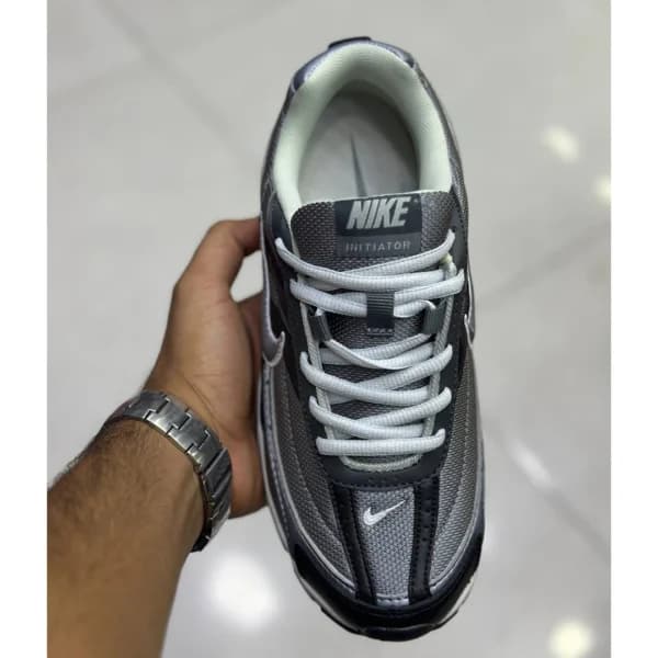 نایک اینیشیتور نقرهای خاکستری مشکی سفید Nike Initiator Anthracite Metallic Cool Grey IB3083-001 — تصویر ۵