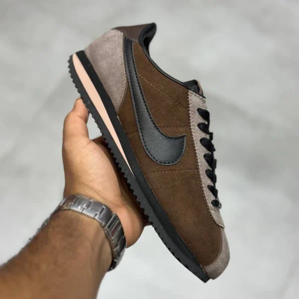 نایک کورتز قهوه‌ای مشکی ولوت Nike Cortez ’23 Velvet Brown FJ5180-200 — تصویر ۲