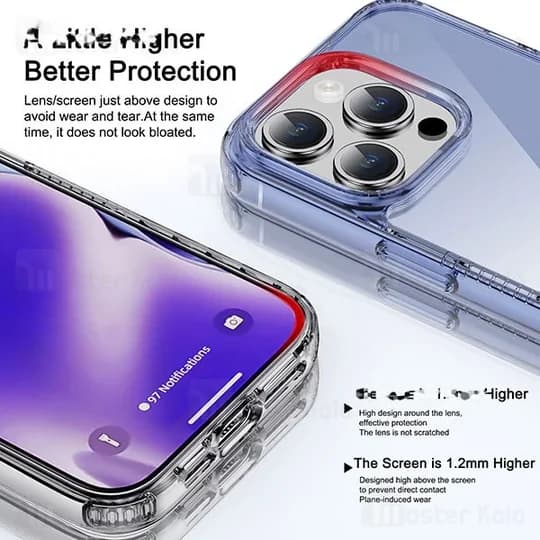 قاب محافظ مگ سیف آی پکی آیفون Apple iPhone 15 Pro Max iPaky Venus — تصویر ۳