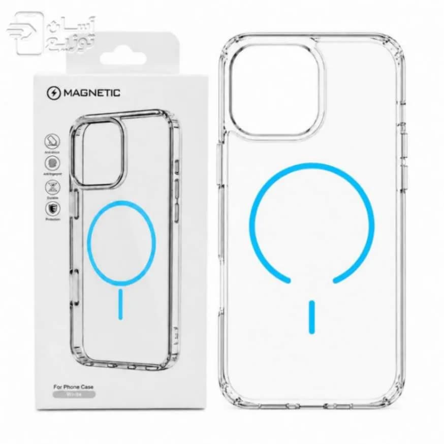 کاور شفاف مگسیف آیفون 13 مدل magnetic clear case — تصویر ۴