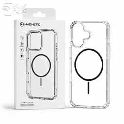کاور شفاف مگسیف آیفون 17 مدل magnetic clear case — تصویر ۳