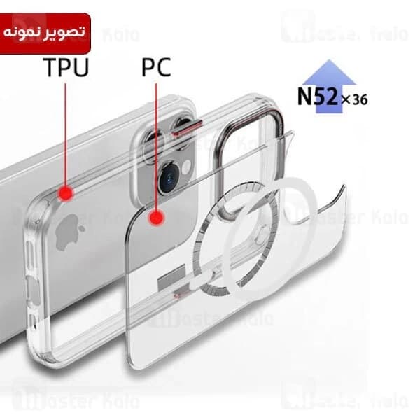 قاب محافظ مگ سیف آی پکی آیفون Apple iPhone 15 iPaky Eminent — تصویر ۴
