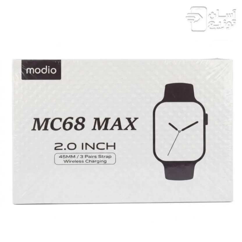 ساعت هوشمند modio مدل MC68 MAX-45MM – مشکی — تصویر ۶