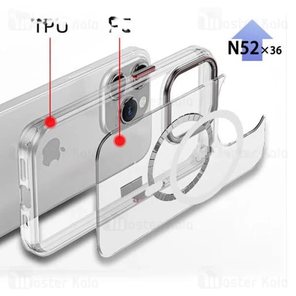 قاب محافظ مگ سیف آی پکی آیفون Apple iPhone 14 Pro iPaky Eminent — تصویر ۴