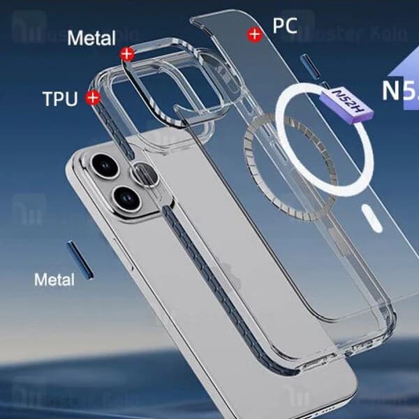 قاب محافظ مگ سیف آی پکی آیفون Apple iPhone 15 Pro iPaky MT — تصویر ۴