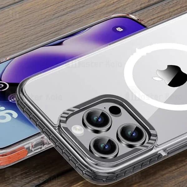 قاب محافظ مگ سیف آی پکی آیفون Apple iPhone 15 Pro iPaky MT — تصویر ۳