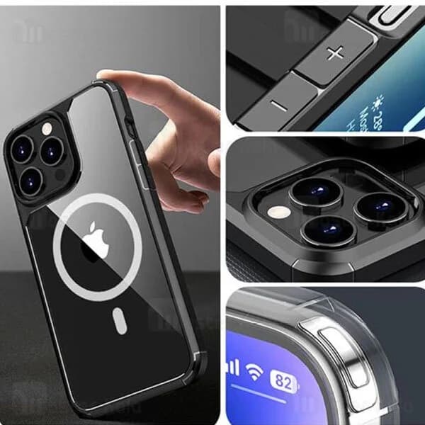 قاب محافظ مگ سیف آی پکی آیفون Apple iPhone 13 Pro iPaky Royal — تصویر ۲