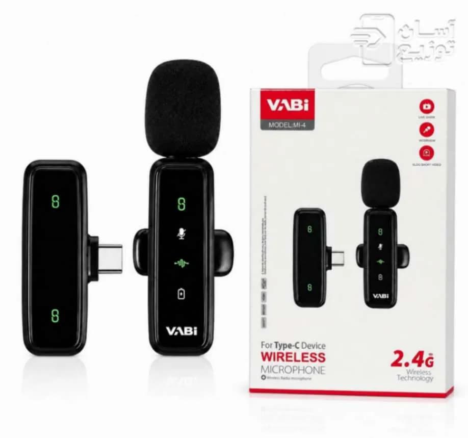 میکروفون یقه ای وابی VABI مدل MI-4 — تصویر ۵