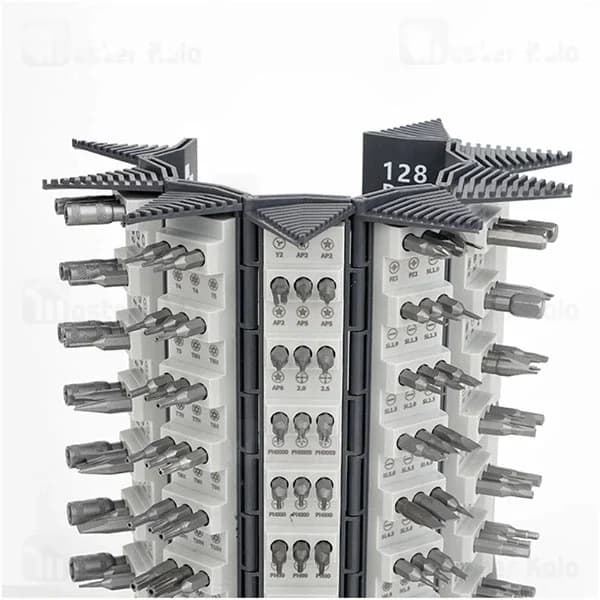 پیچ گوشتی پرووان Proone 126 in 1 Cylindrical Screwdriver Set PGS101 — تصویر ۷