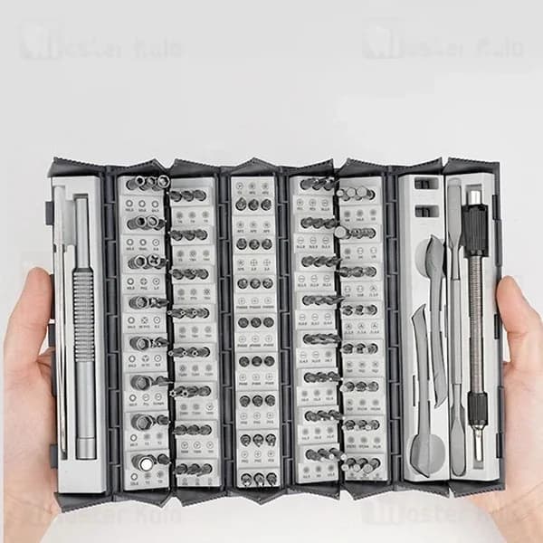 پیچ گوشتی پرووان Proone 126 in 1 Cylindrical Screwdriver Set PGS101 — تصویر ۵