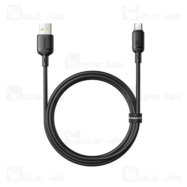 کابل Type-C بیسوس Baseus Silky Series P10377703113-01 طول 2 متر توان 100 وات — تصویر ۲