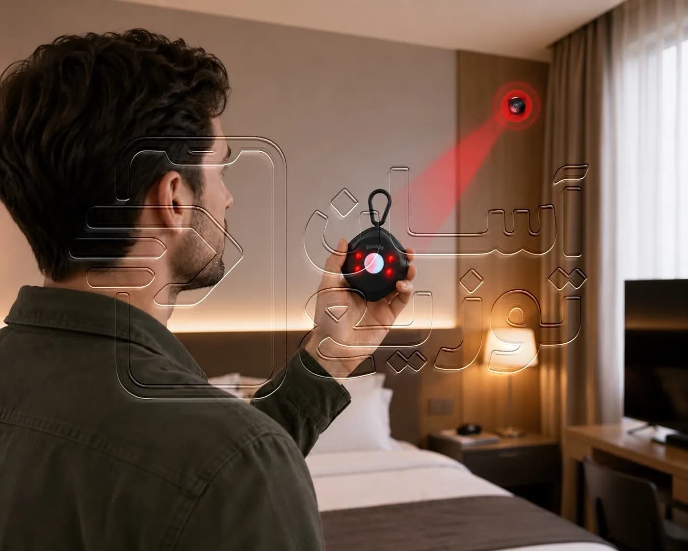 دوربین یاب شارژی بیسوز baseus مدل HEYO CAMERA DETECTOR — تصویر ۴