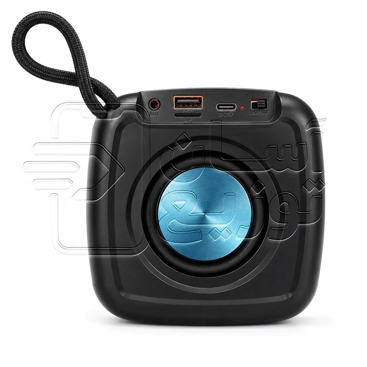 اسپیکر بلوتوثی قابل حمل مدل X-911 با قابلیت استند موبایل + بند مچی — تصویر ۲