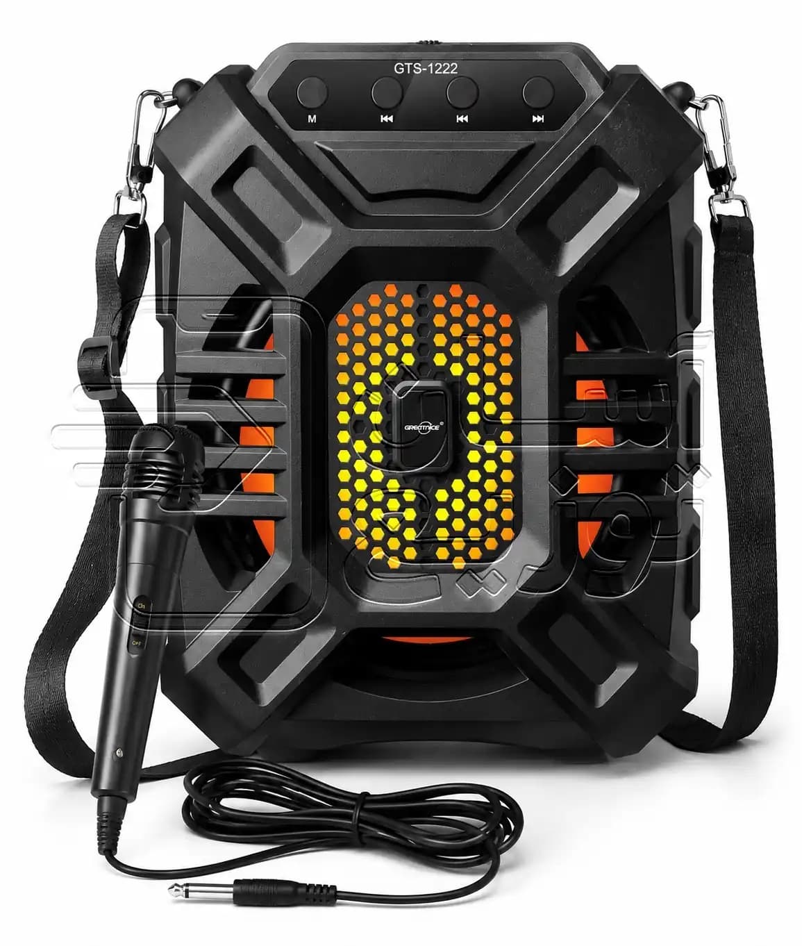 اسپیکر بلوتوثی Great nice مدل GTS-1222 + به همراه میکروفون + بند آویز