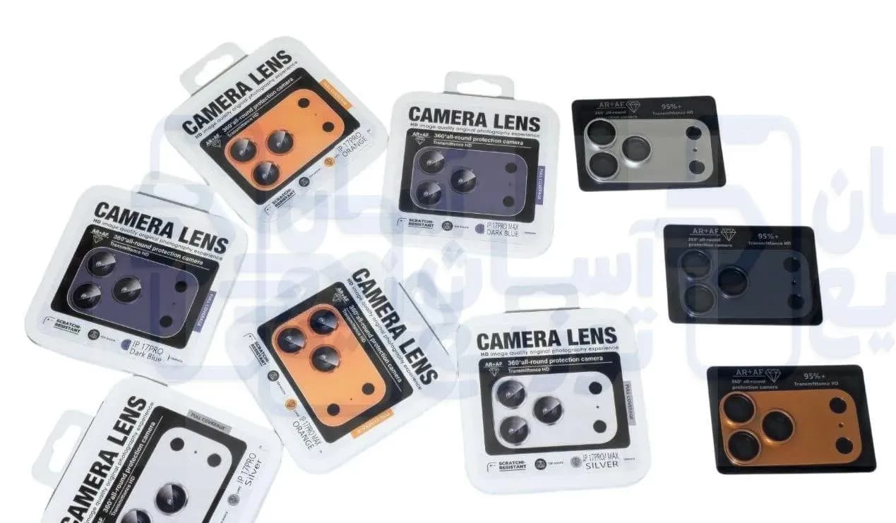 محافظ لنز دوربین یسره Camera Lens آیفون مدل 17Pro / 17 Pro Max — تصویر ۶
