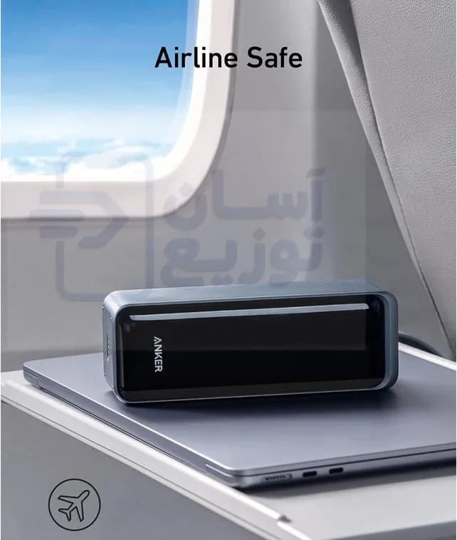 پاوربانک Anker انکر مدل A1340 ظرفیت 27650 میلی آمپر ساعت با گارانتی 12 ماهه آسان توزیع — تصویر ۵