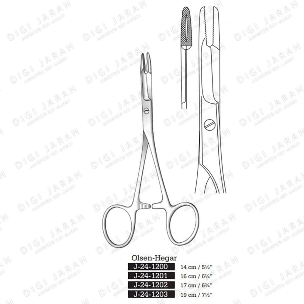 سوزنگیر قیچی J-24-1201 surgicon 16cm