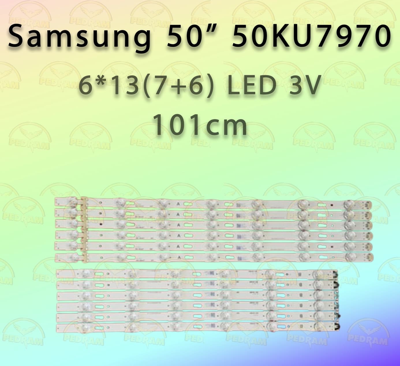 بک‌ لایت سامسونگ 50 اینچ مدل 50KU7 – 50KU6 – 50MU7970