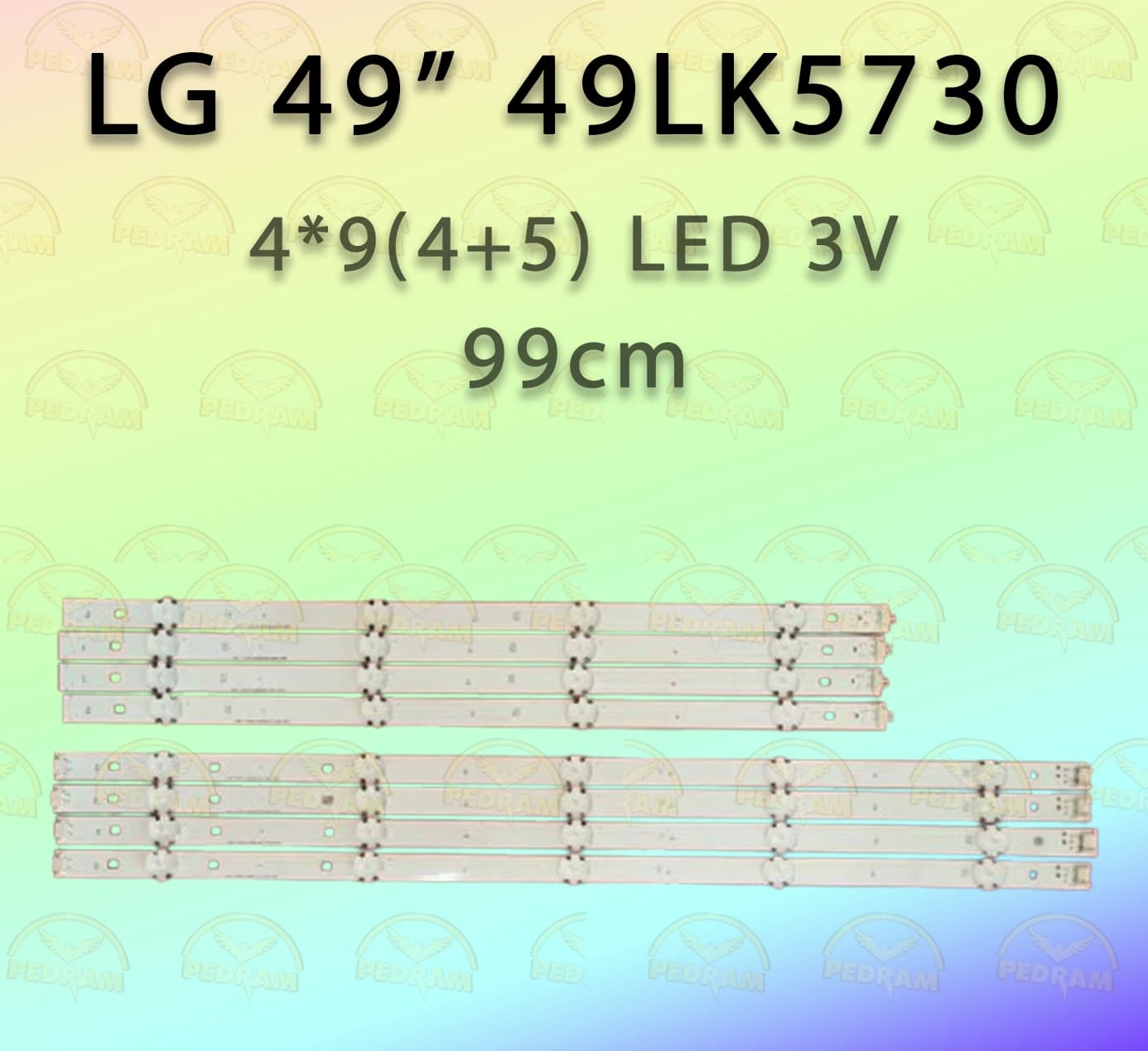 بک‌ لایت ال جی 49 اینچ مدل 49LK5730 – 49UN7340PVC