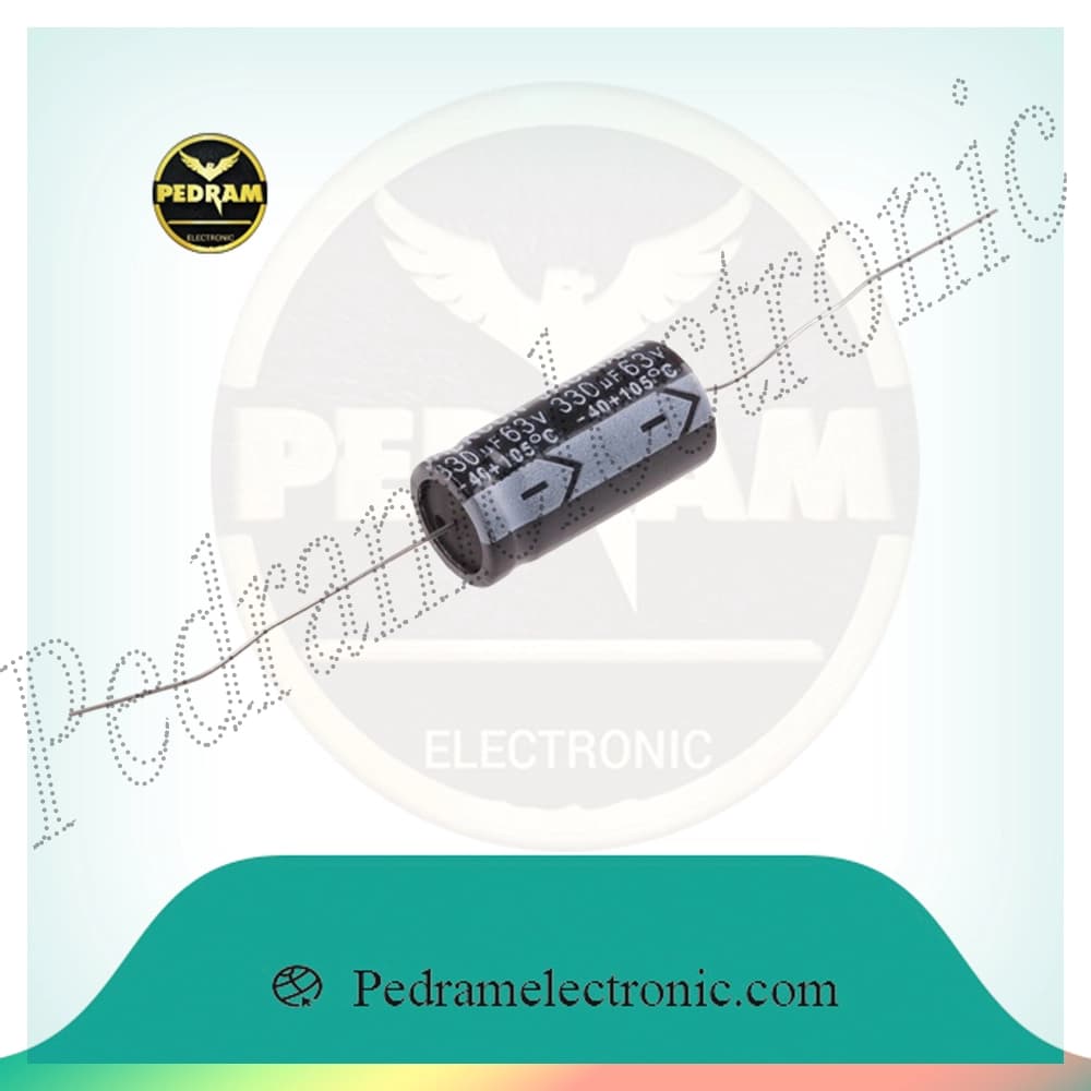 خازن الکترولیتی 330 میکرو فاراد 63 ولت