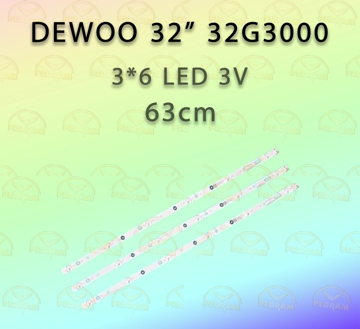بک لایت تلویزیون دوو 32 اینچ مدل 32G3000