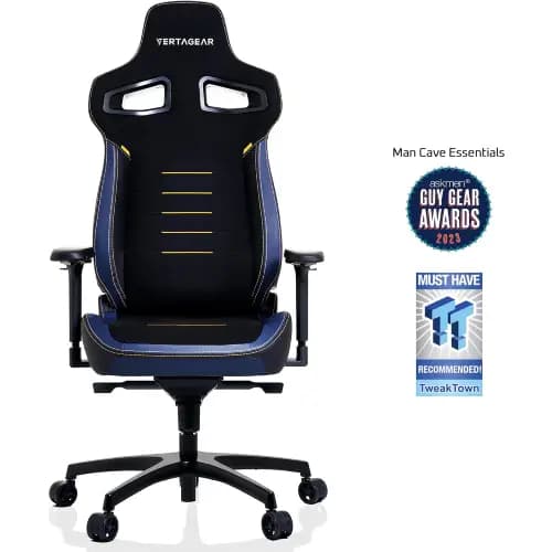 صندلی گیمینگ ورتاگیر مدل Vertagear PL4800 X-Large HygennX Midnight Blue RGB — تصویر ۴