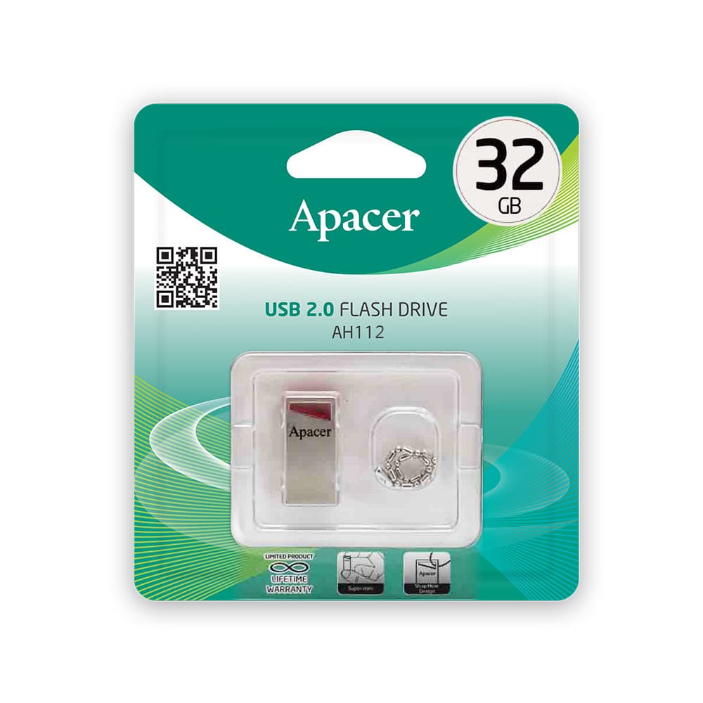 فلش USB APACER 11 D G H K 32G / AH112 — تصویر ۲