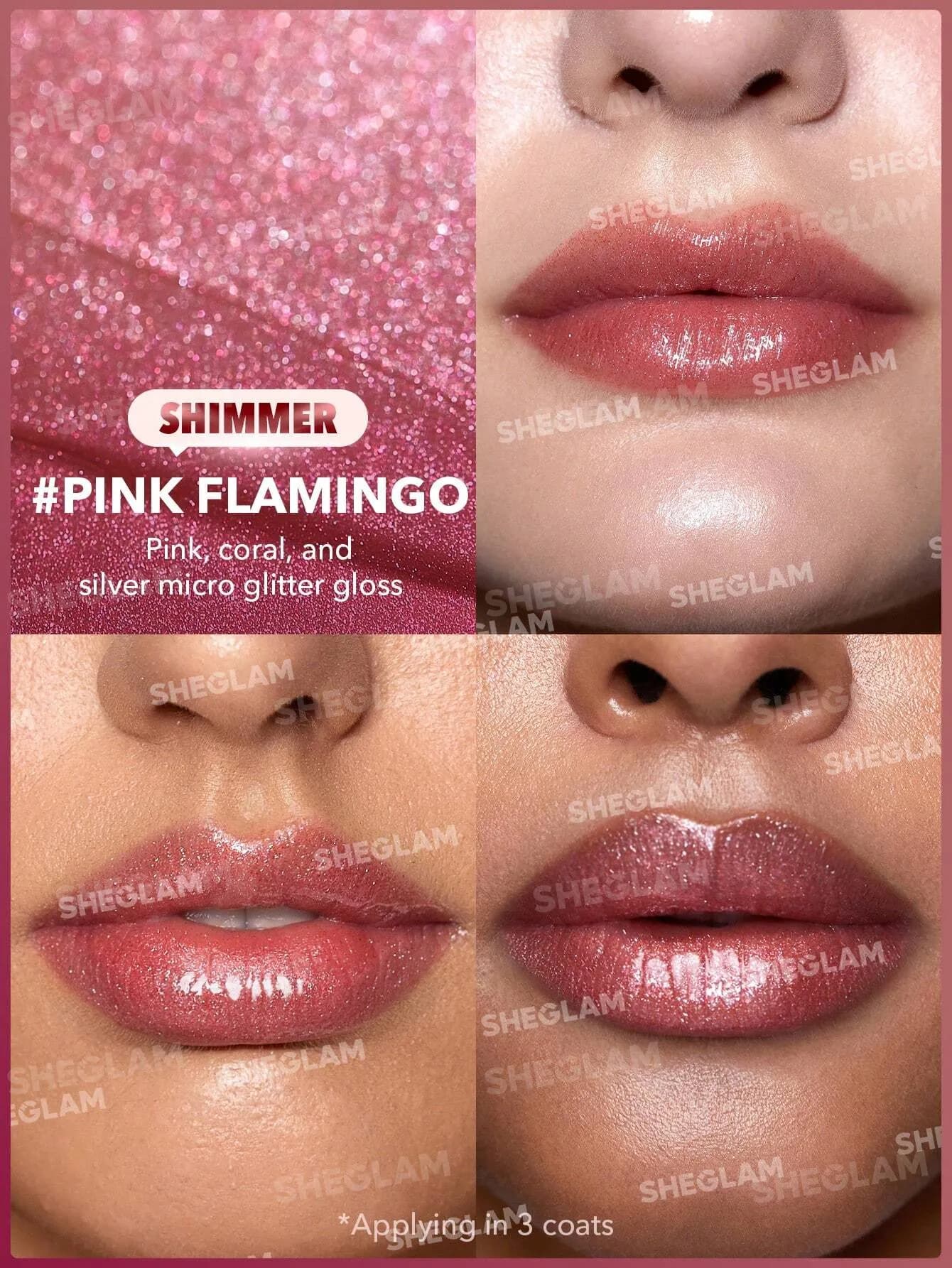 لیپ پلامپر براق شاین دار شیگلم مدل Pout-Perfect Shimmer — تصویر ۵