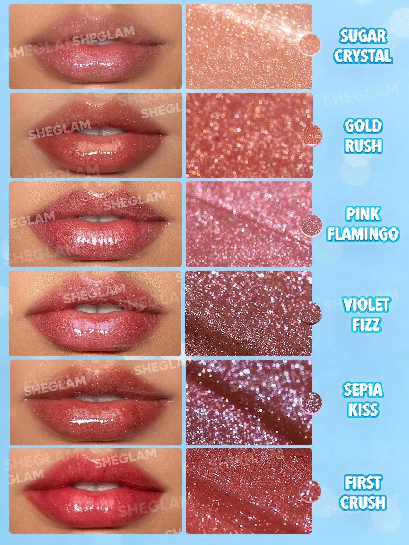 لیپ پلامپر براق شاین دار شیگلم مدل Pout-Perfect Shimmer — تصویر ۲
