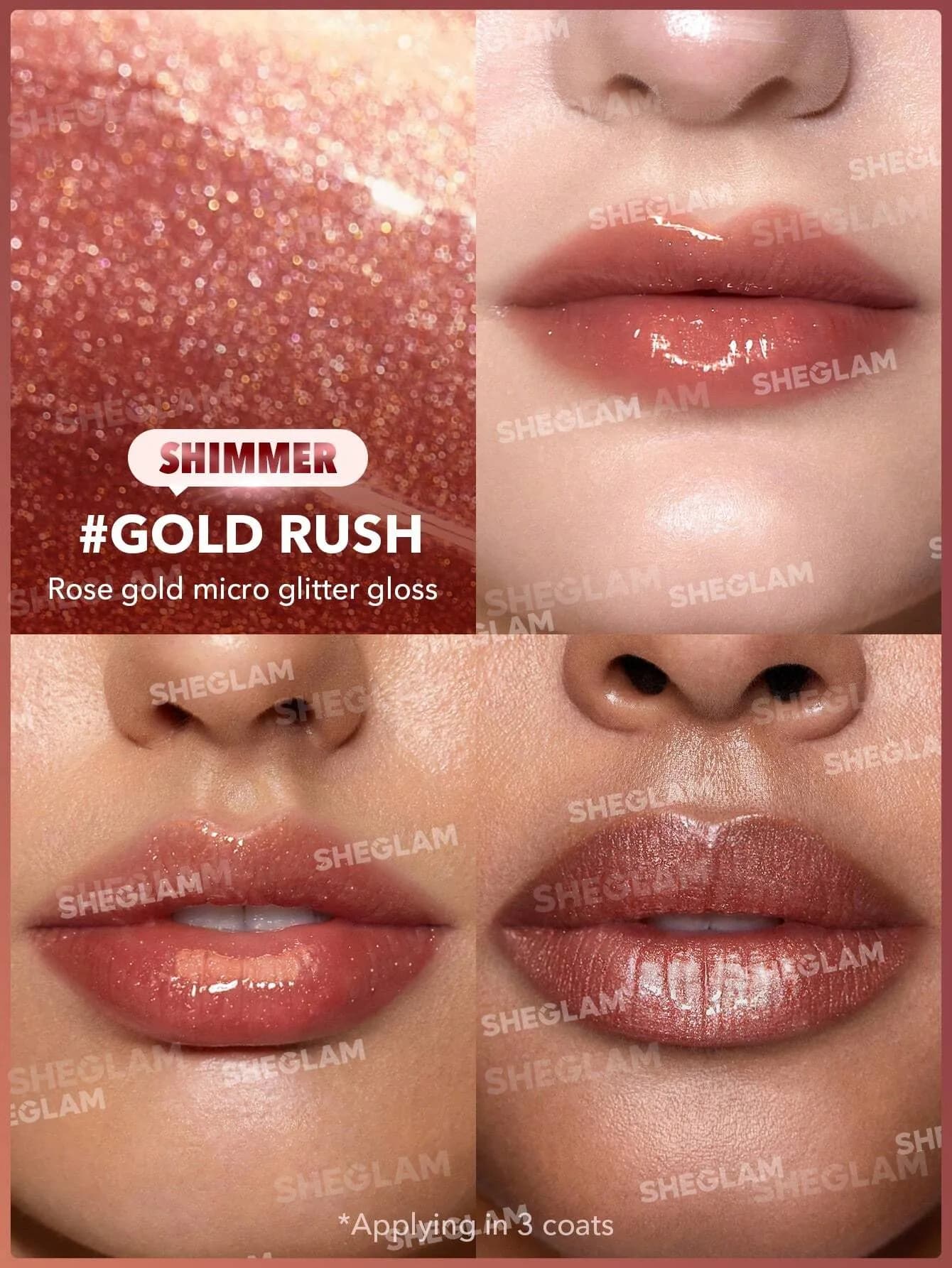لیپ پلامپر براق شاین دار شیگلم مدل Pout-Perfect Shimmer — تصویر ۴